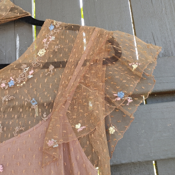 Cottage Core Prairie Dress Size S/M - Picture 3 of 9